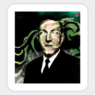 Lovecraft's mind Sticker